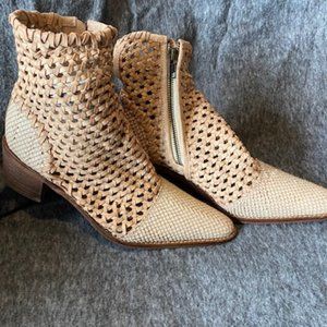 Free People Woven Booties